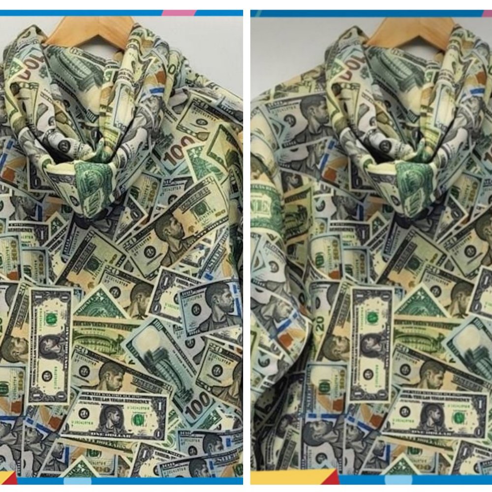 Usher  Dollar bill hoodie lot of 2  "special offer"